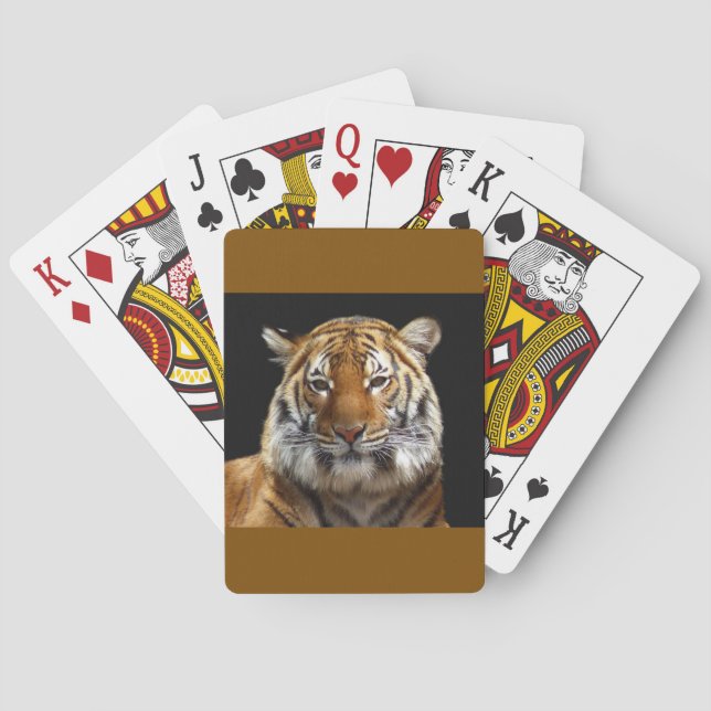 Große Tiger Spielkarten (Rückseite)