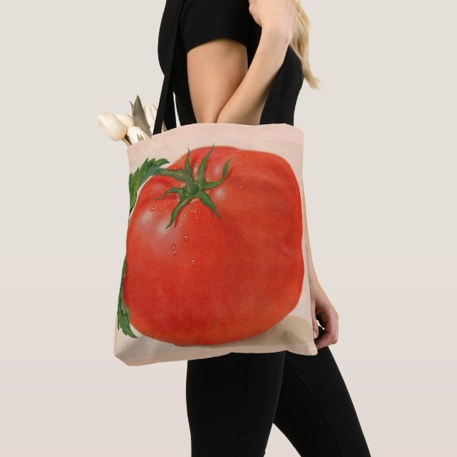 große Tomate Tasche (Von Nahem)