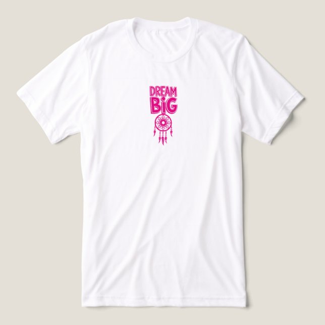 Große Träume Tri-Blend Shirt (Design Vorderseite)