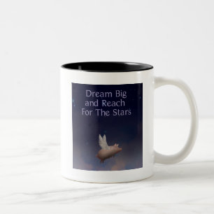 große TraumTasse Zweifarbige Tasse