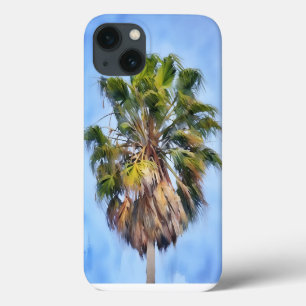 Grosse und schöne Palmenbaumkunst Tropisches Telef Case-Mate iPhone Hülle