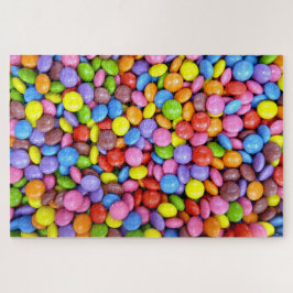 Große Unmögliche Rätsel mit bunten Süßigkeiten