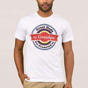 Große Väter erhalten zum Großvater-Shirt geför T-Shirt