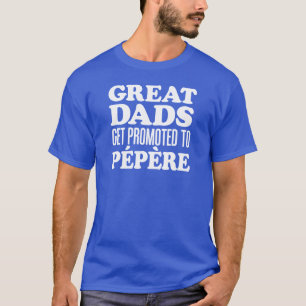 Große Väter förderten Pepere Franzose-Großvate T-Shirt