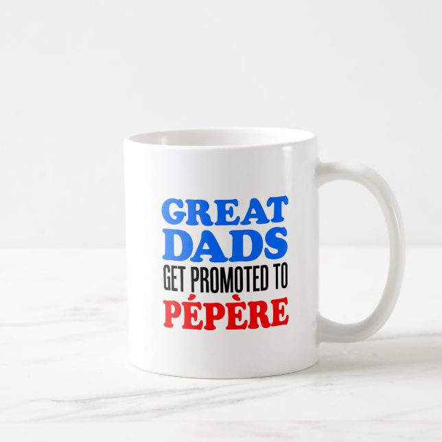 Große Väter gefördert zu Pepere Kaffeetasse (Rechts)