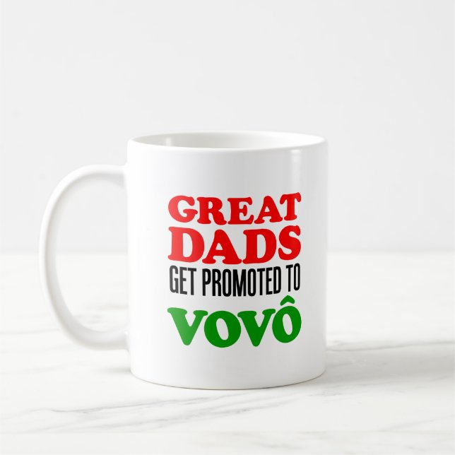 Große Väter gefördert zu Vovo Tasse (Links)