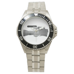 Große Videokamera-Uhr Armbanduhr