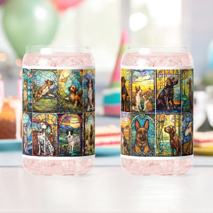 Große Vielfalt an Hunderassen Dosenglas