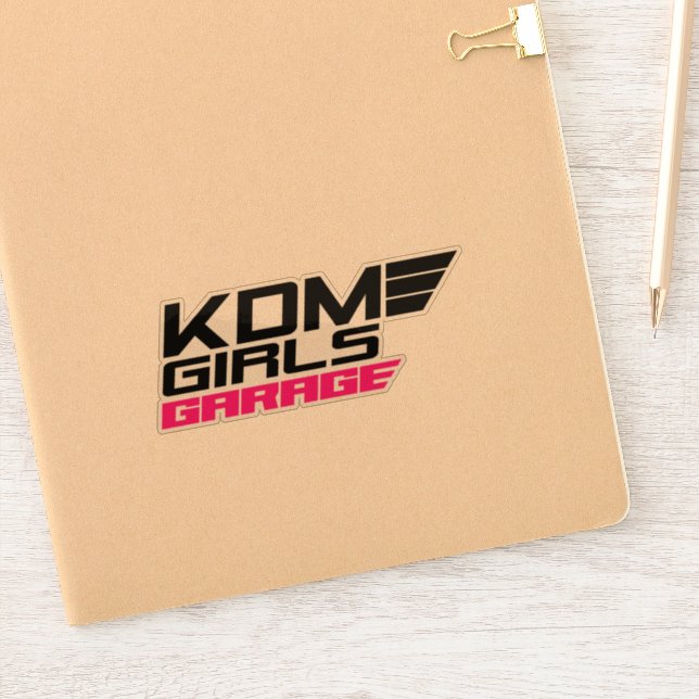 Große Vinyl-Aufkleber mit einer Größe von 8 Zoll x Aufkleber (Notizbuch)