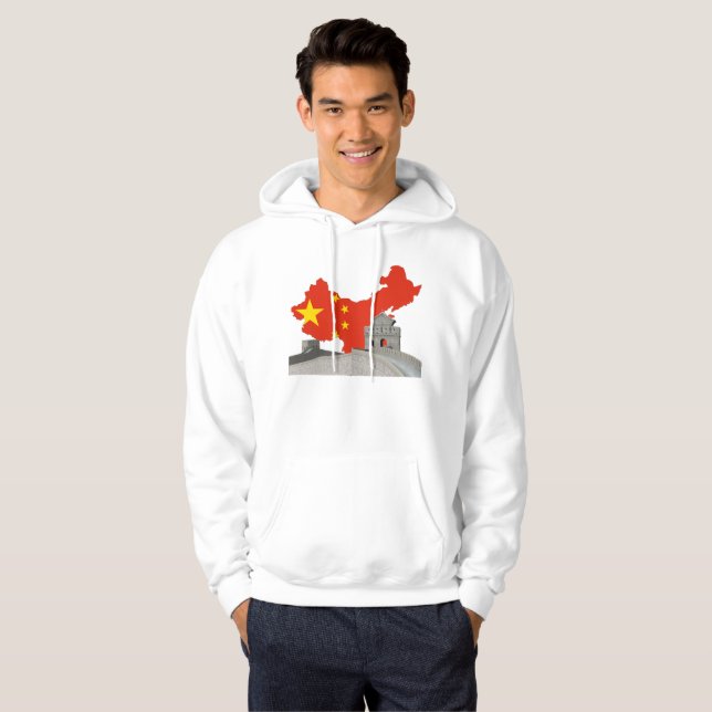 Große Wand der China Hoodie (Vorne ganz)