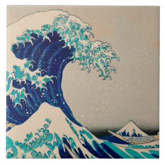 GROSSE WAVE KANAGAWA Katsushika Hokusai Japanisch Fliese