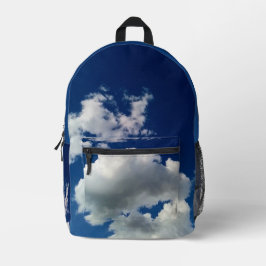 Große weiche Wolke Bedruckter Rucksack