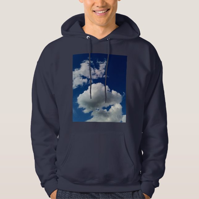 Große weiche Wolke Hoodie (Vorderseite)
