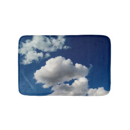 Große weiche Wolken Badematte
