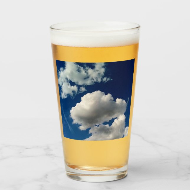 Große weiche Wolken Glas (Vorne (Gefüllt))