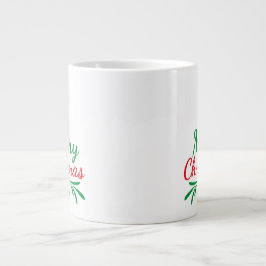 Große Weihnachtsfeiertage-Tasse Jumbo-Tasse