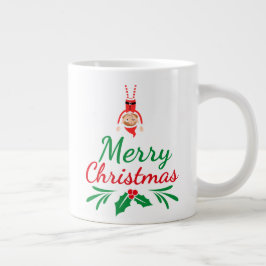 Große Weihnachtsfeiertage-Tasse Jumbo-Tasse