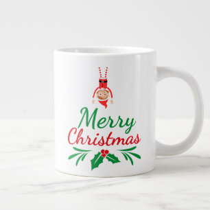 Große Weihnachtsfeiertage-Tasse Jumbo-Tasse