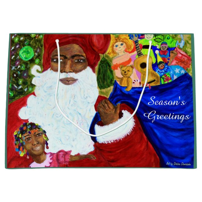 Große Weihnachtsgatter - Weihnachtsfeiertage Geschenktüte (Vorderseite)