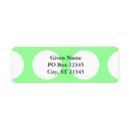 Große weiße Punkte