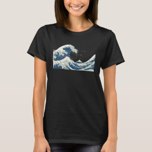 Große Welle aus Kanagawa Katsushika Hokusai Surfin T-Shirt