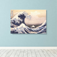 Große Welle vor der Küste Kanagawas von Hokusai