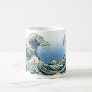 Große Welle weg von Kanagawa Kaffeetasse