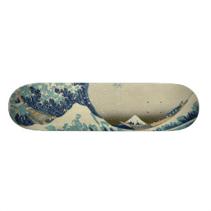 Große Welle weg von Kanagawa Skateboard