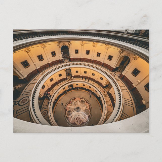 Große Wendeltreppe Postkarte (Vorderseite)