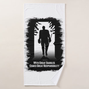 Große Winkel (Hockey) Badetuch-Set Badehandtuch