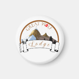 GROSSE WOLFLODGE MAGNET