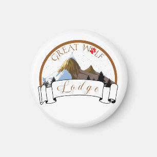 GROSSE WOLFLODGE MAGNET