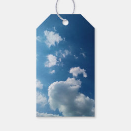 Große Wolke Geschenkanhänger