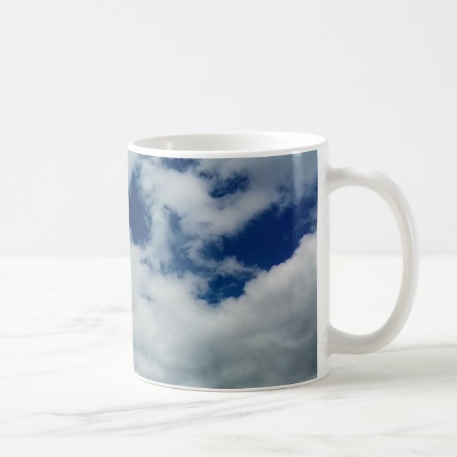 Große Wolkendecke Kaffeetasse (Rechts)
