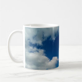Große Wolkenflecken Kaffeetasse