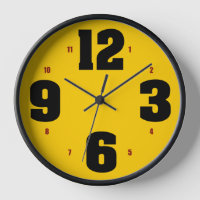 Große Zahlen Uhr 1