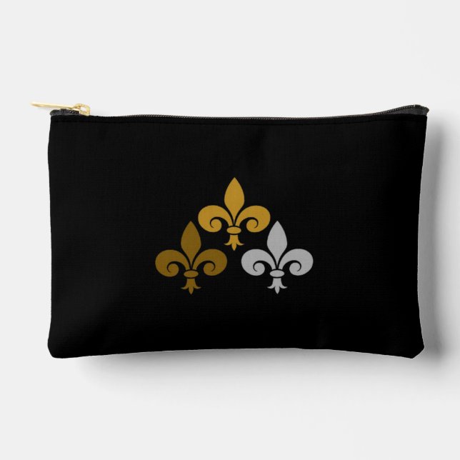 Große Zubehörtasche Fleur de Lys (Vorderseite)