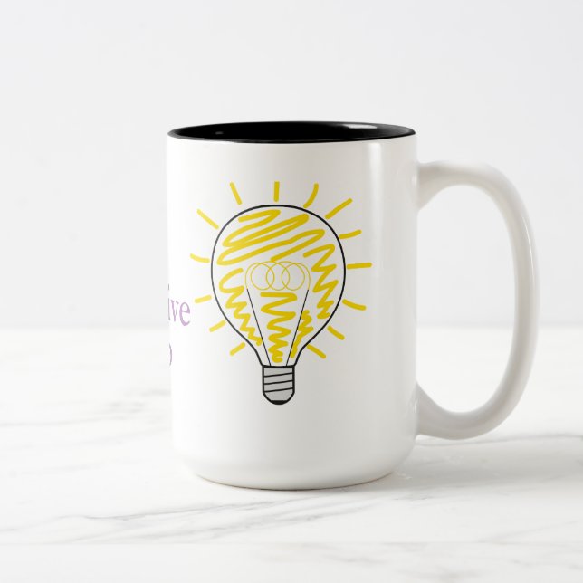 Große Zweifarb Tasse Creative Cup (Rechts)