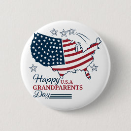 Großeltern Day 2025 USA Vector Button