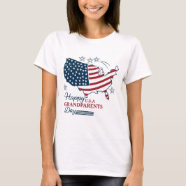 Großeltern Day 2025 USA Vector T-Shirt