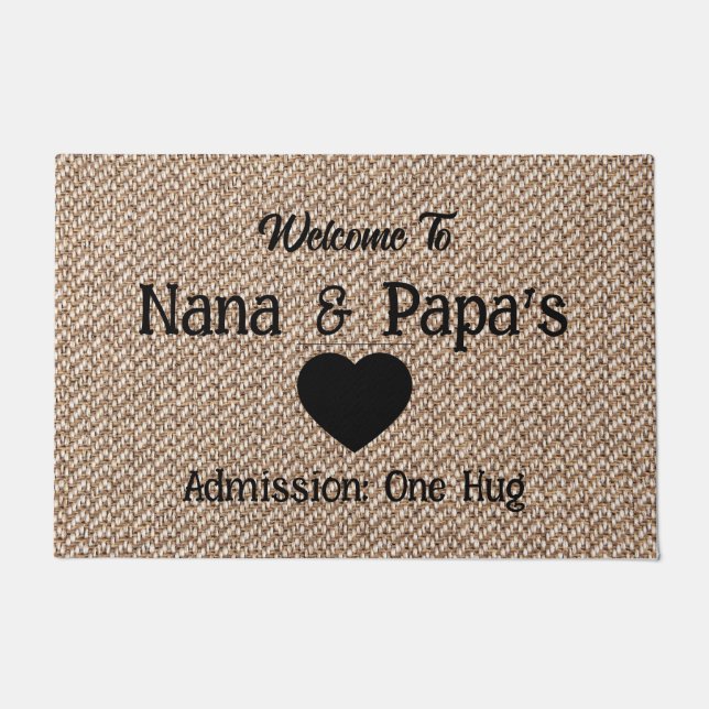 Großeltern Doormat Fußmatte (Vorderseite)