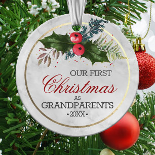 Großeltern - Erste Weihnachten Ornament