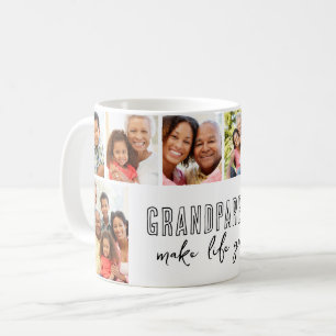 Großeltern machen das Leben großartig 8 Foto-Famil Kaffeetasse