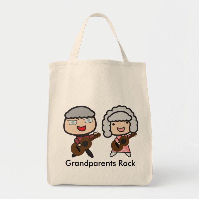 Großeltern Rock Personalize Tragetasche (Vorne)