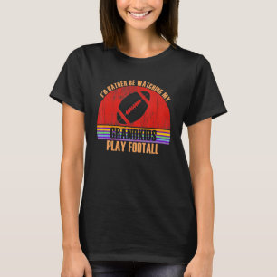 Großeltern schauen sich lieber beim Fußballspielen T-Shirt