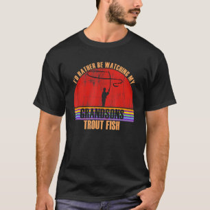Großeltern schauen sich lieber Forellenfisch Grand T-Shirt