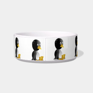 Größen der Penguin-Cartoon Haustier-Schüsseln ( Napf