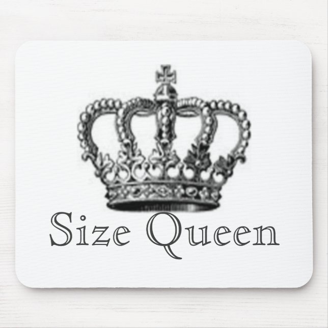 Größen-Königin Mousepad (Vorne)