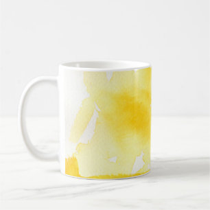 Grosser Aquarellhintergrund - Aquarellbilder auf Kaffeetasse