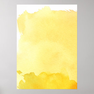 großer Aquarellhintergrund - Aquarellfarben 2 Poster